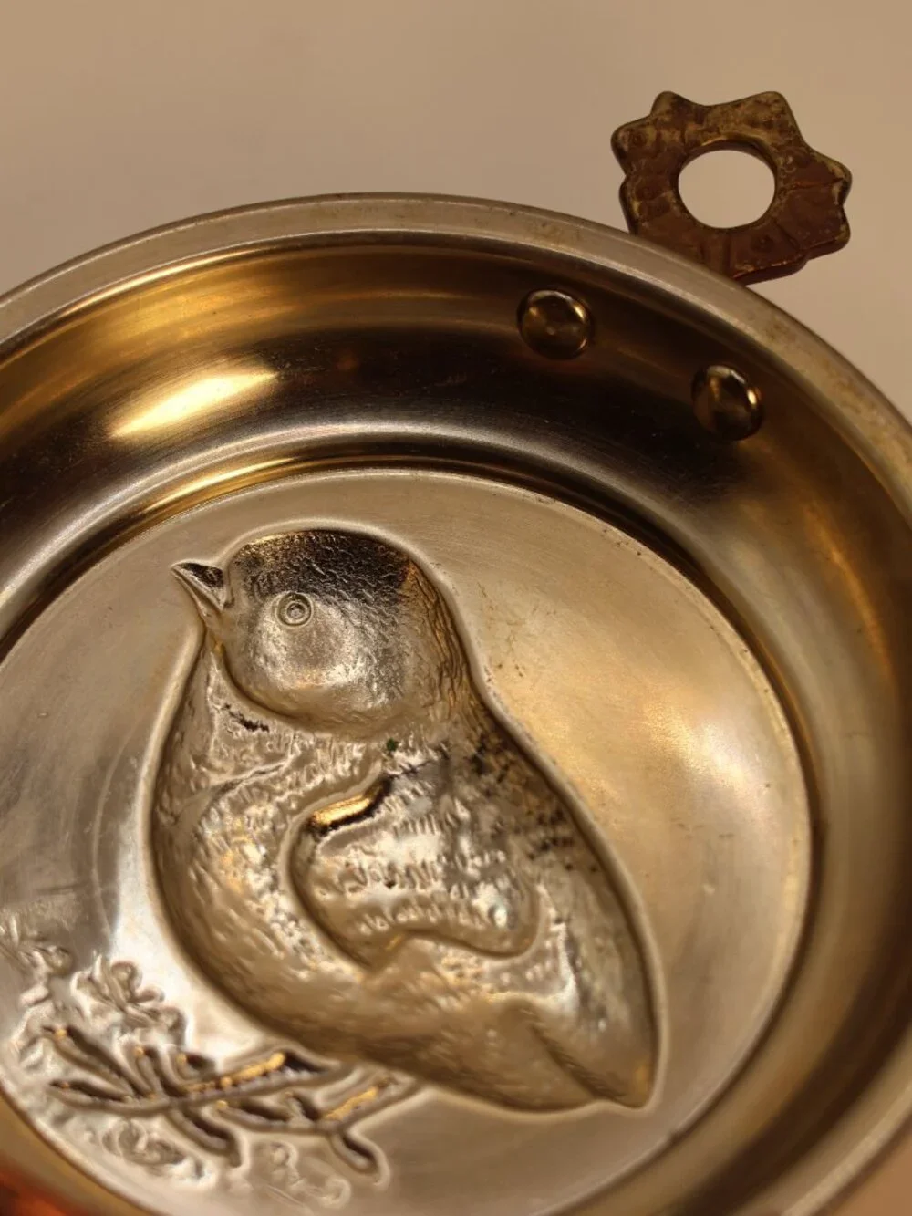 Copper Bird Wall Hanging - Ornamental Bird Plaque